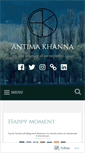 Mobile Screenshot of antimakhanna.com
